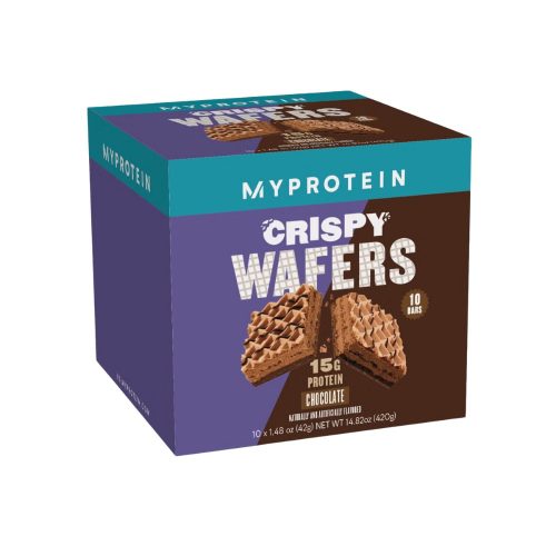 Myprotein Protein Wafers - Csokoládé - 10 x 40g