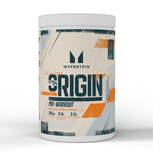 Myprotein Origin Pre - Workout - Narancs mangó - 600g