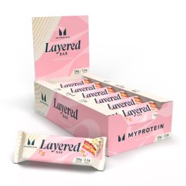   Myprotein Layered Protein Bar szelet - 12x60g - Szülinapi torta