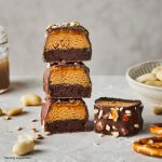 Myprotein Layered Protein Bar szelet - Peanut Pretzel - 12x60g