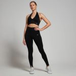 MP Női Tempo Seamless Halter Neck Melltartó - Fekete
