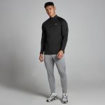 MP Férfi Training 1/4 Cipzáras Felső - Fekete