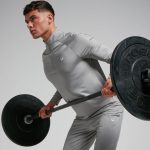 MP Férfi Training 1/4 Cipzáras Felső - Szürke