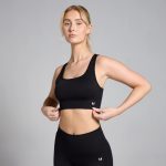 MP Női Shape Seamless Sportmelltartó - Fekete