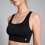 MP Női Shape Seamless Sportmelltartó - Fekete