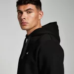 MP Férfi Rest Day Kapucnis Pulóver - Fekete