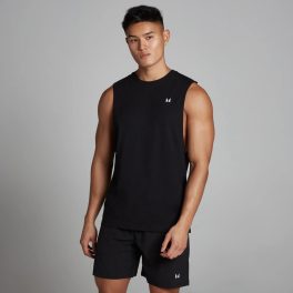 MP Férfi Rest Day Drop Armhole Tank Trikó - Fekete