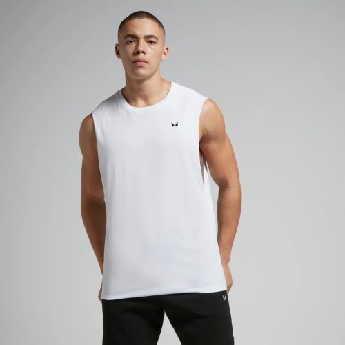 MP Férfi Rest Day Drop Armhole Tank Trikó - Fehér