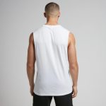 MP Férfi Rest Day Drop Armhole Tank Trikó - Fehér
