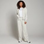 MP Női Basics Cipzáras Kapucnis Pulóver - Világosszürke