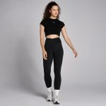 MP Női Basics Body Fit Crop Top - Fekete