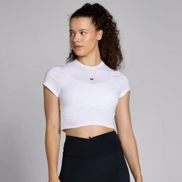 MP Női Basics Body Fit Crop Top - Fehér
