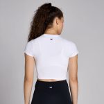 MP Női Basics Body Fit Crop Top - Fehér