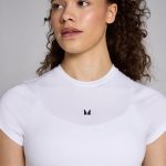 MP Női Basics Body Fit Crop Top - Fehér
