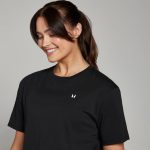 MP Női Basics Boxy Crop Top - Fekete
