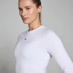 MP Női Basics Body Fit Hosszú Ujjú Felső - Fehér