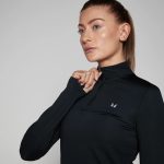 MP Női Training 1/4 Zip Edzőfelső - Fekete