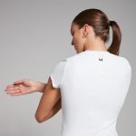 MP Női Tempo Body Fit Rövid Ujjú Póló - Fehér