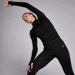 MP Női Shape Seamless Zip Through Dzseki - Fekete