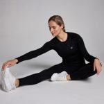 MP Női Shape Seamless Hosszú Ujjú Felső - Fekete