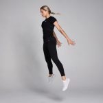 MP Női Shape Seamless Rövid Ujjú Felső - Fekete