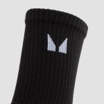 MP Unisex Crew Socks Zokni (3 pár) - Fekete