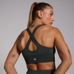 MP Női Shape Seamless Sportmelltartó - Sötétszürke