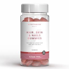   Myprotein Hair, Skin and Nails Gummies Haj Gumivitamin - Cukormentes - Eper