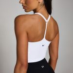 MP Női Tempo Strappy Racerback Atléta - Fehér