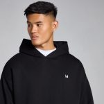 MP Férfi Rest Day Oversized Kapucnis Pulóver - Fekete