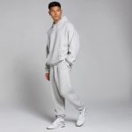 MP Férfi Rest Day Oversized Melegítőnadrág - Világosszürke
