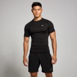 MP Férfi Tempo Pillar Graphic Seamless Póló  - Fekete