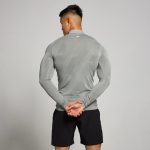 MP Férfi Tempo Pillar Graphic Seamless 1/4 Zip  - Szürke