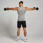 MP Férfi Tempo Pillar Graphic Seamless Tank Trikó  - Szürke