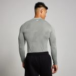 MP Férfi Tempo Pillar Graphic Seamless Hosszú Ujjú Felső  - Szürke