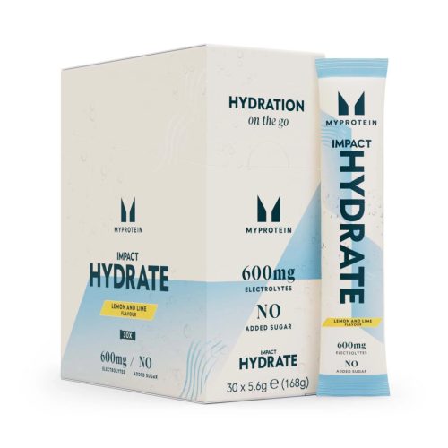 Myprotein Impact Hydrate | Tasakos Elektrolit - Citrom és Lime, 30 x 5.6g