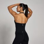 MP Női Tempo Seamless Nyakba Kötős Top - Fekete